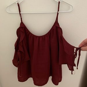 Charlotte Russe Off the Shoulder Top
